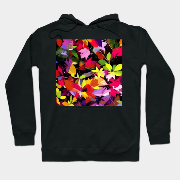 Brilliant Autumn Leaves Hoodie by DANAROPER